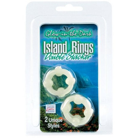 Island Rings Double Stackers- Glow