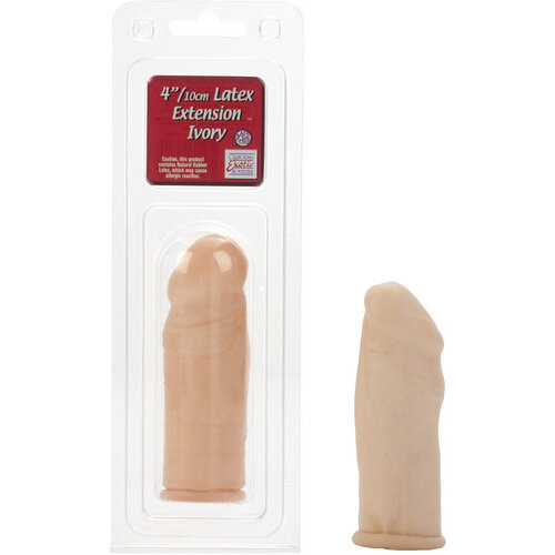 Latex Extension-4in Ivory