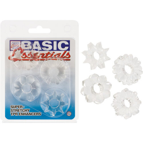 Basic Essentials 4 Pack Clear