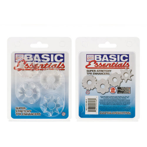 Basic Essentials 4 Pack Clear
