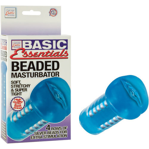 Basic Essentials Beaded Masturbator