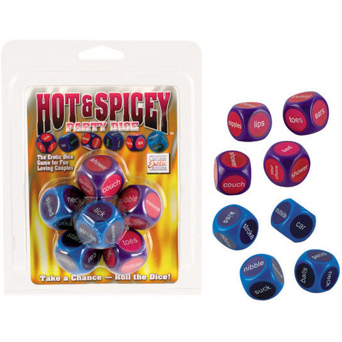 Hot & Spicey Party Dice