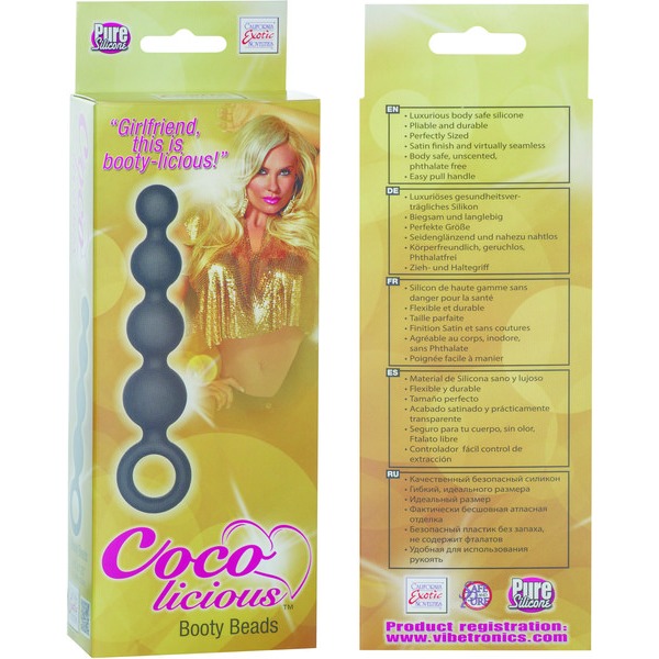 Coco Licious Booty Beads Black