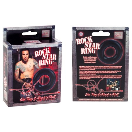 Phil Varone Rock Star Ring Black