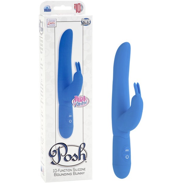 Posh 10 Function Bounding Bunny Blue