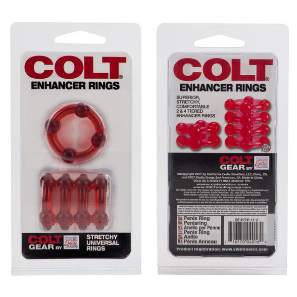 Colt Enhancer Rings- Red