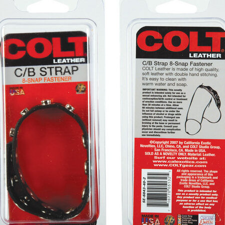 Colt 8 Snap Fastner Leather
