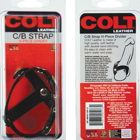 Colt Leather H-piece Divider