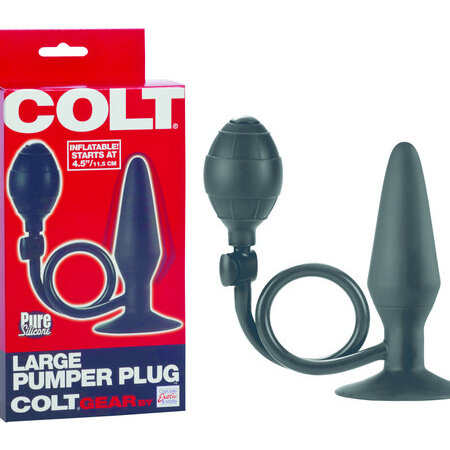 Colt Large Pumper Plug Black