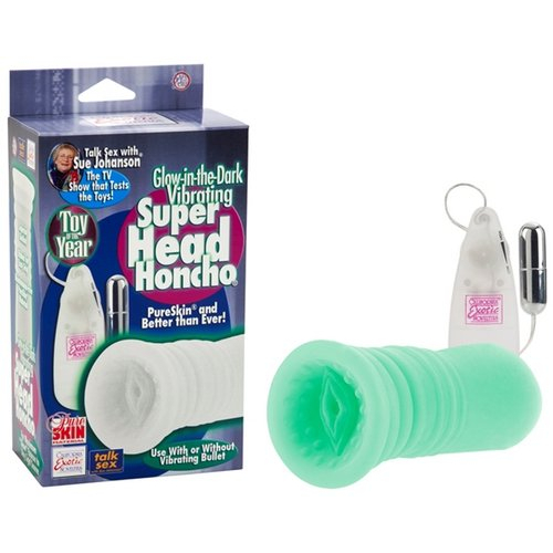 Sue Johanson Super Head Honcho White Glow In The Dark