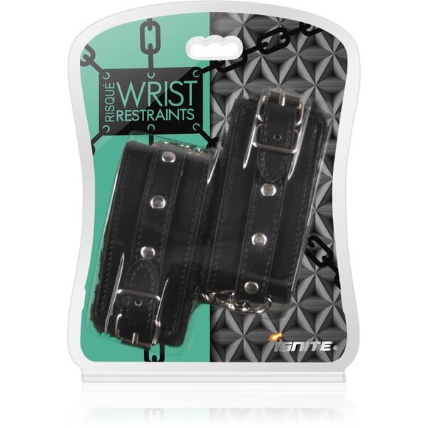 Risque Wrist Restraints Black