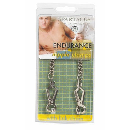 Pierced Clamp W/ Link Chain