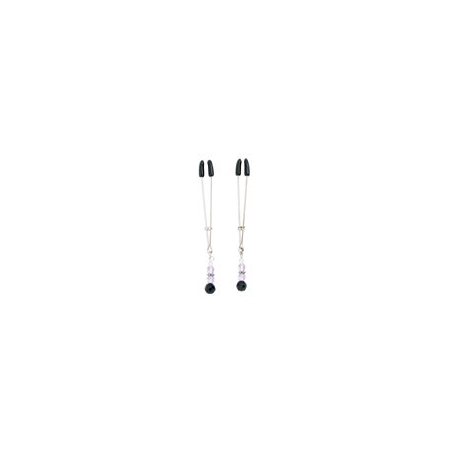 Adj Clamp W/purple Beads