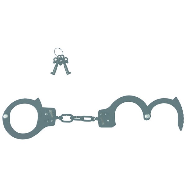 Black Single Lock Handcuffs