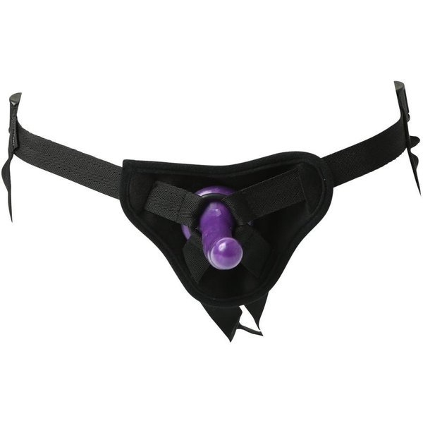 Sex & Mischief Strap On & Silicone Dildo