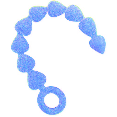Sex & Mischief Silicone Anal Beads Black