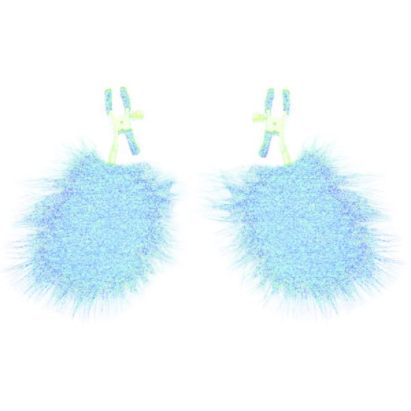 Sex & Mischief Feathered Nipple Clamps