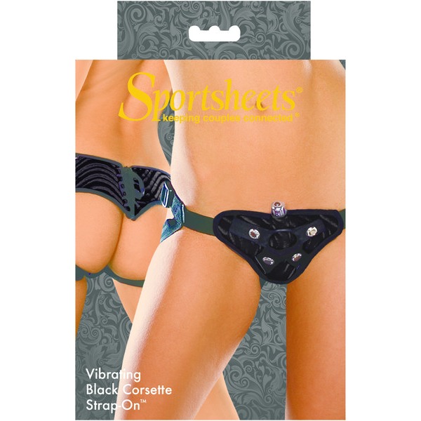 Corsette Harness Black Vibrating