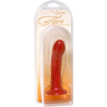 Sedeux Inflarein Silicone Dildo Red Pearl