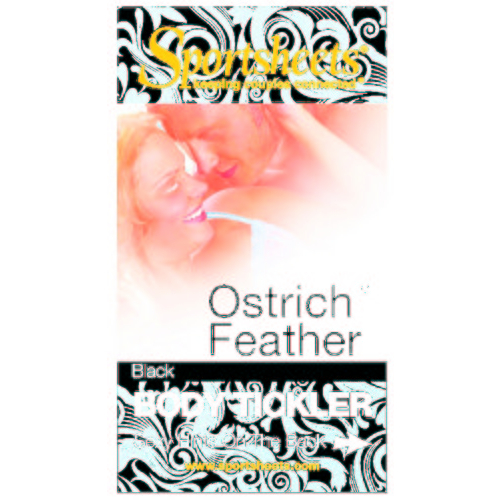 Ostrich Feather Black