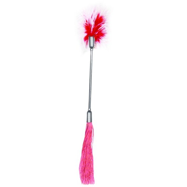 Sex & Mischief Whipper Tickler Red & White