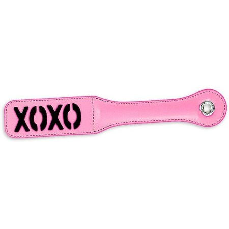 Sex & Mischief Blush Xoxo Pink/black Paddle