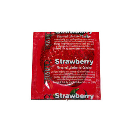 Trustex Condoms-strawberry