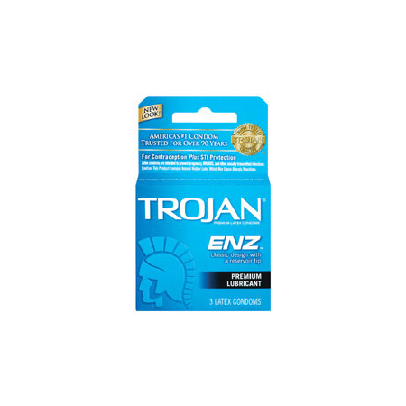 Trojan Enz (lubed) 3pk