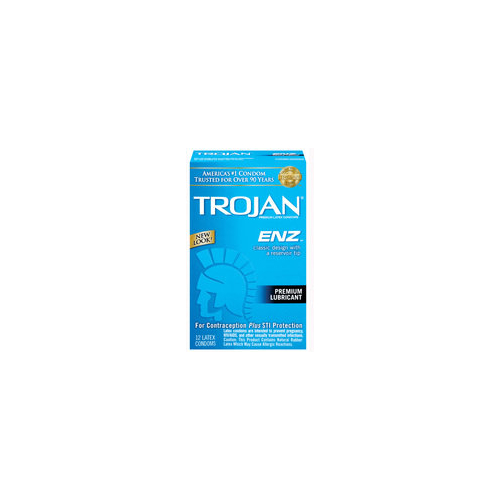 Trojan Enz Lubricated 12 Pk
