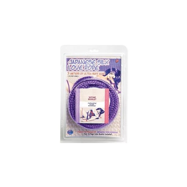 Japanese Silk Love Rope 3m(10 Ft) Purple