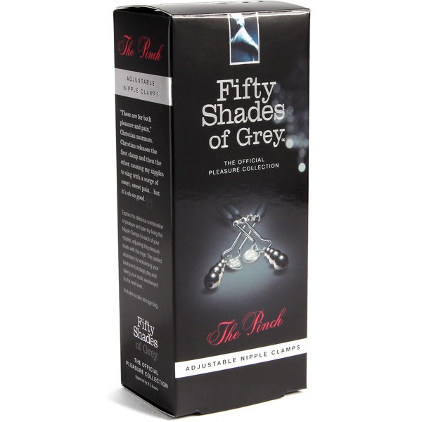 Fifty Shades Adjustable Nipple Clamps