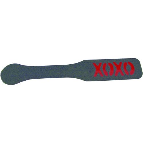 Sex & Mischief Xoxo Paddle Black