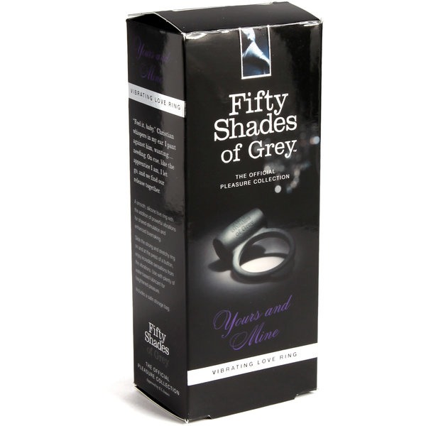 Fifty Shades Yours & Mine Love Ring Vib