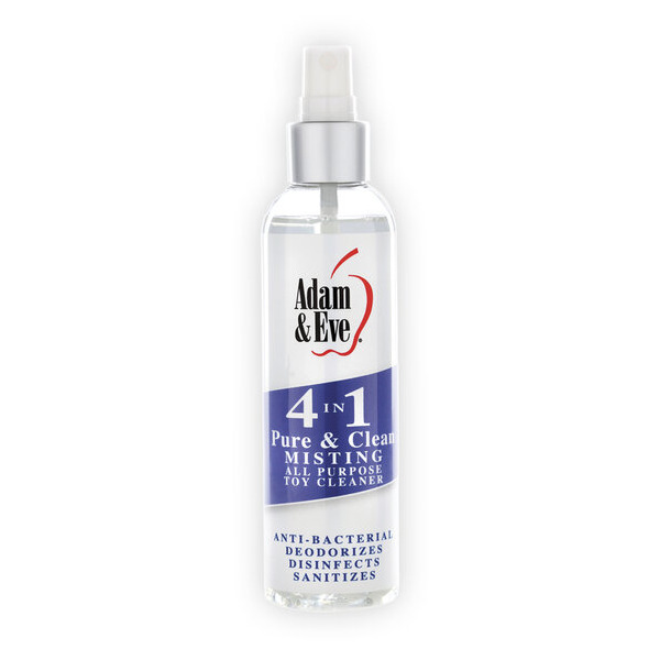 Adam & Eve Pure & Clean Misting Toy Cleaner 4 Oz