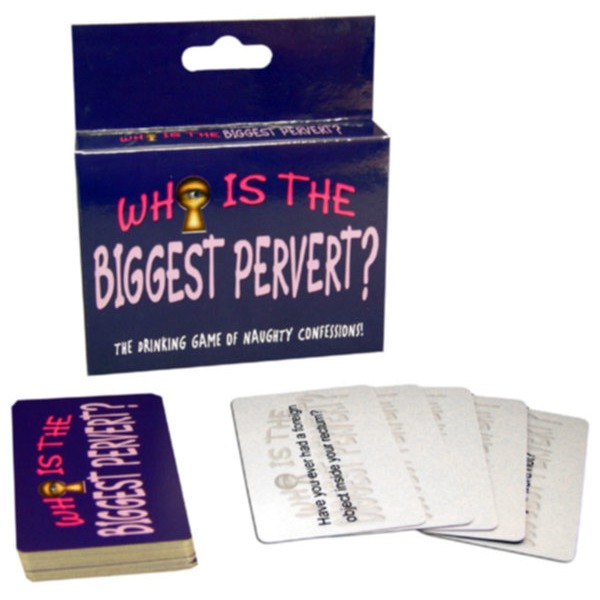 Whos The Biggest Pervert Card Game