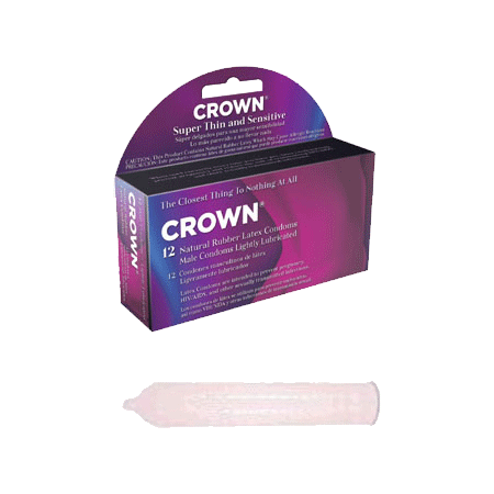 Crown 12pk Super Thin And Sensitive