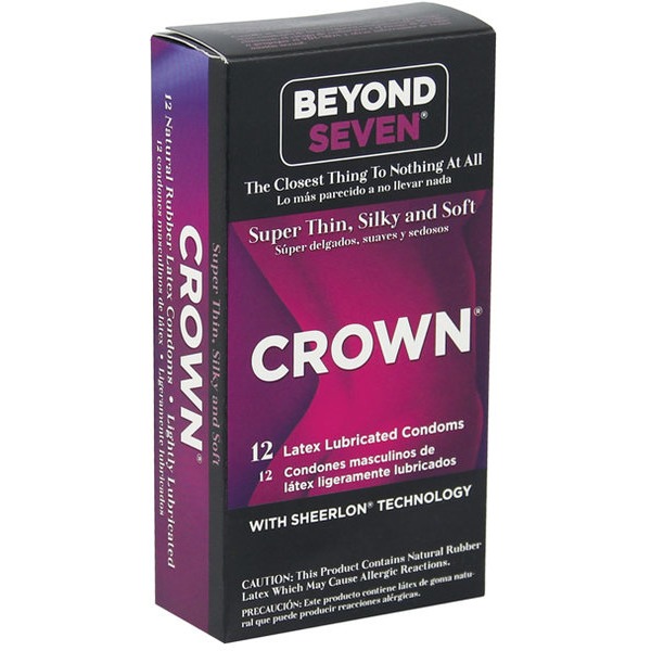 Crown 12pk Super Thin And Sensitive