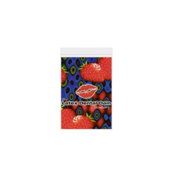 Dental Dam Strawberry