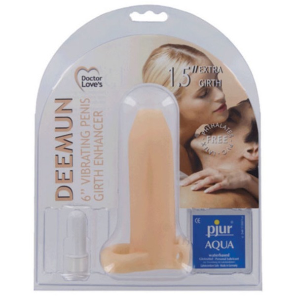 Vibrating Deemun Girth Enhancer 6 X1.5