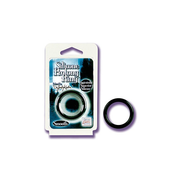 Dr Joel Silicone Prolong Ring Black