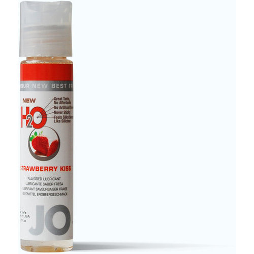 Jo H2o Strawberry Kiss 1 Oz Lubricant