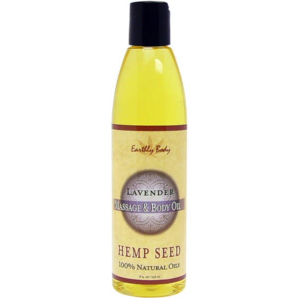 Massage & Body Oil Lavender 8 Oz