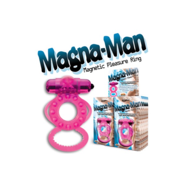 Magna Man Magnetic Ring Magenta