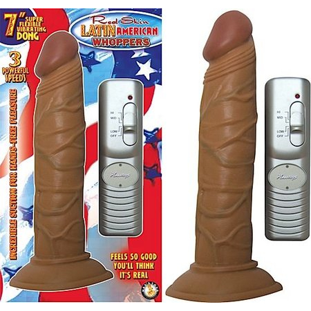 Latin American Whoppers 7in Vibrating Dong
