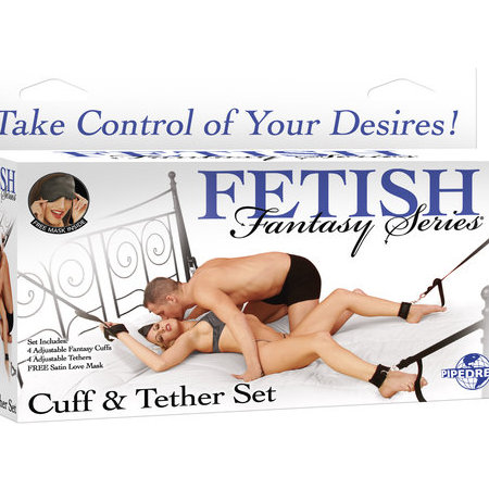 Fetish Fantasy Cuff & Tether Set