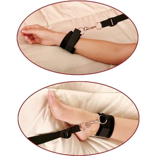 Fetish Fantasy Bed Bindings Restraint Kit