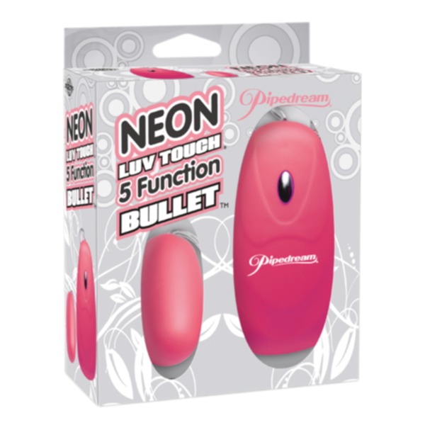 Neon Luv Touch bullet Pink 5 Function