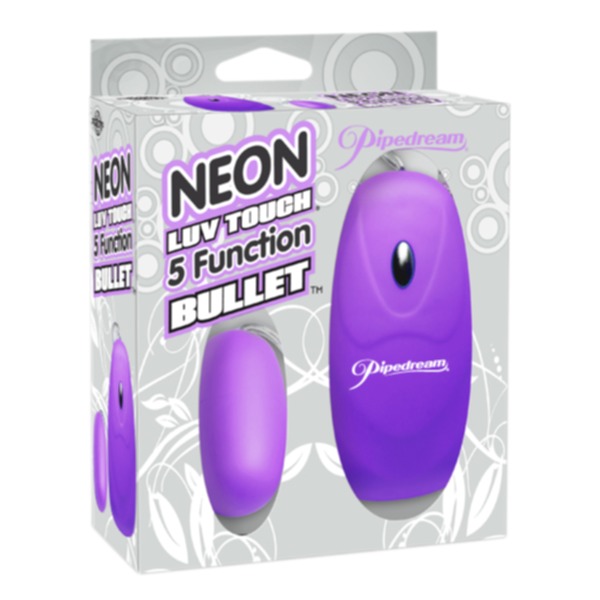 Neon Luv Touch bullet Purple 5 Function