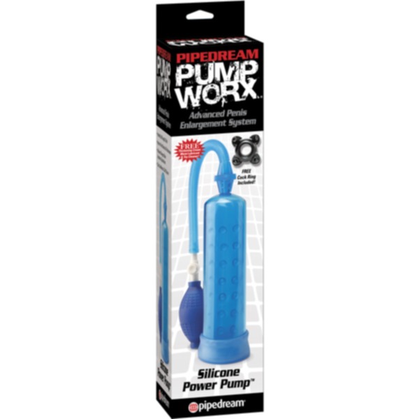 Pump Worx Silicone Power Pump Blue