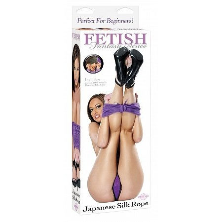 Fetish Fantasy Japanese Silk Rope Purple